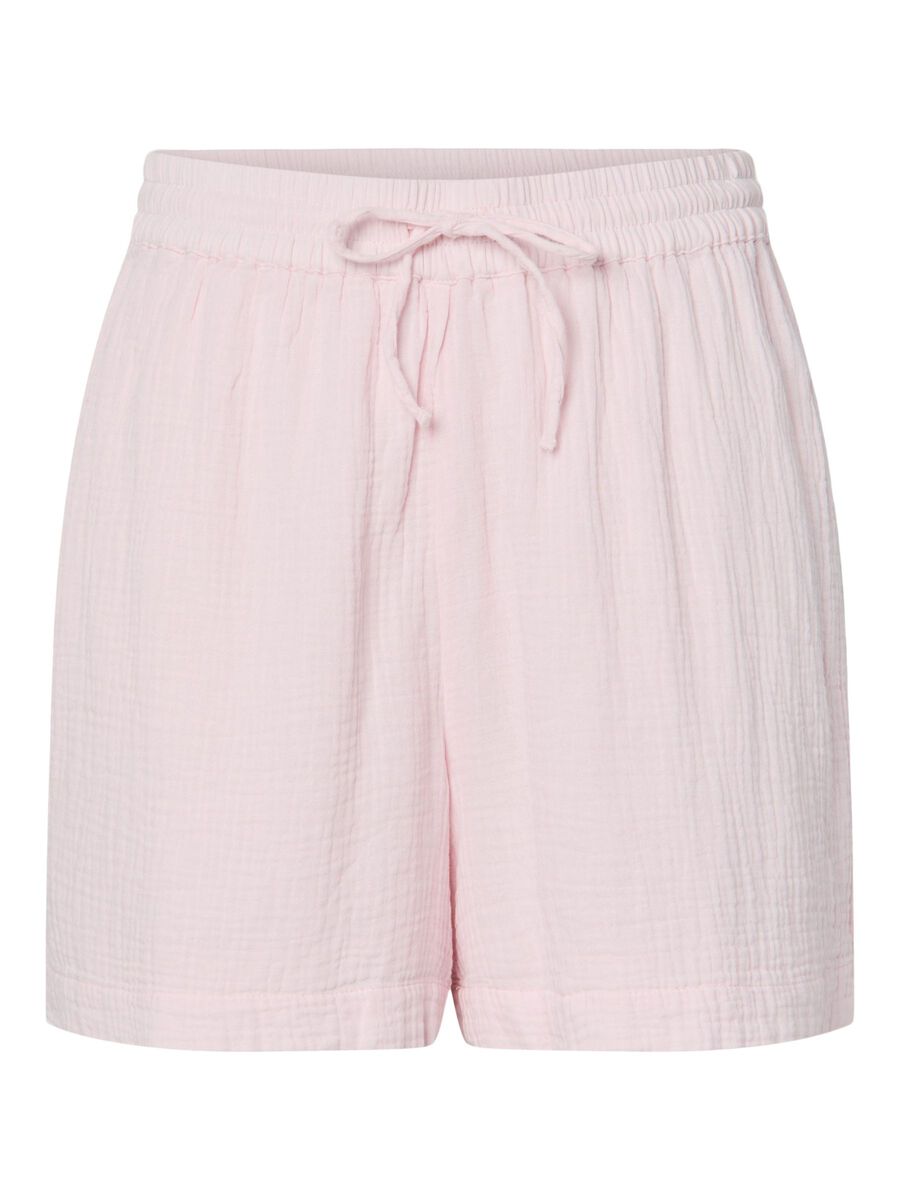 Pieces PCSASTINA HW MUSSELIN SHORTS, Pink-A-Boo, highres - 17156470_PinkABoo_001.jpg