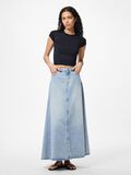 Product image thumbnail - PCJULES WIDE DENIM SKIRT, Light Blue Denim | 4