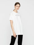 Pieces OVERSIZED BOMULDS T-SHIRT, Bright White, highres - 17099697_BrightWhite_720532_003.jpg