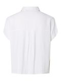 Product image thumbnail - CAMICIA A MANICHE CORTE, Bright White | 8