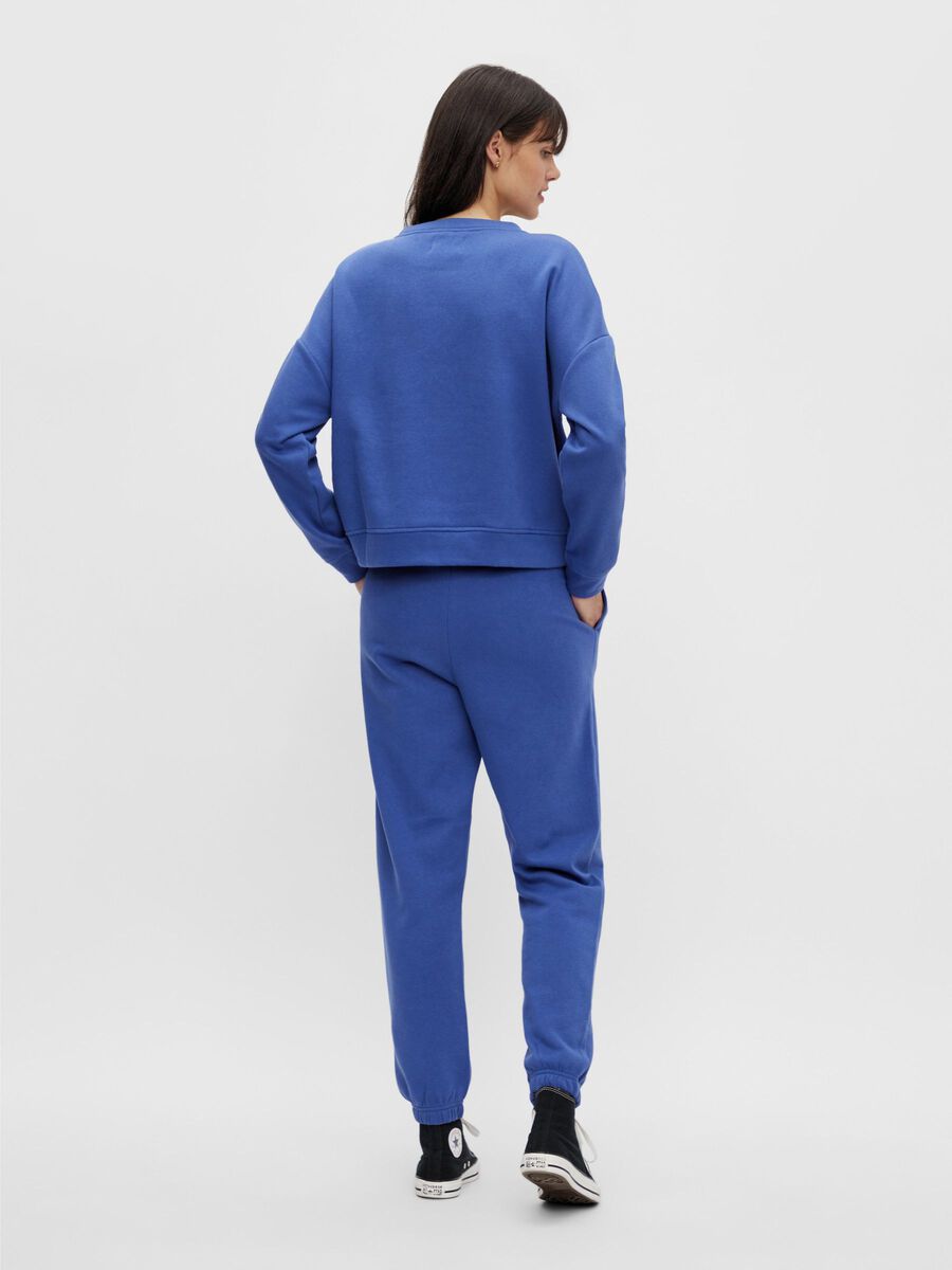 Pieces RELAXED FIT SWEATSHIRT, Deep Ultramarine, highres - 17113432_DeepUltramarine_892044_004.jpg