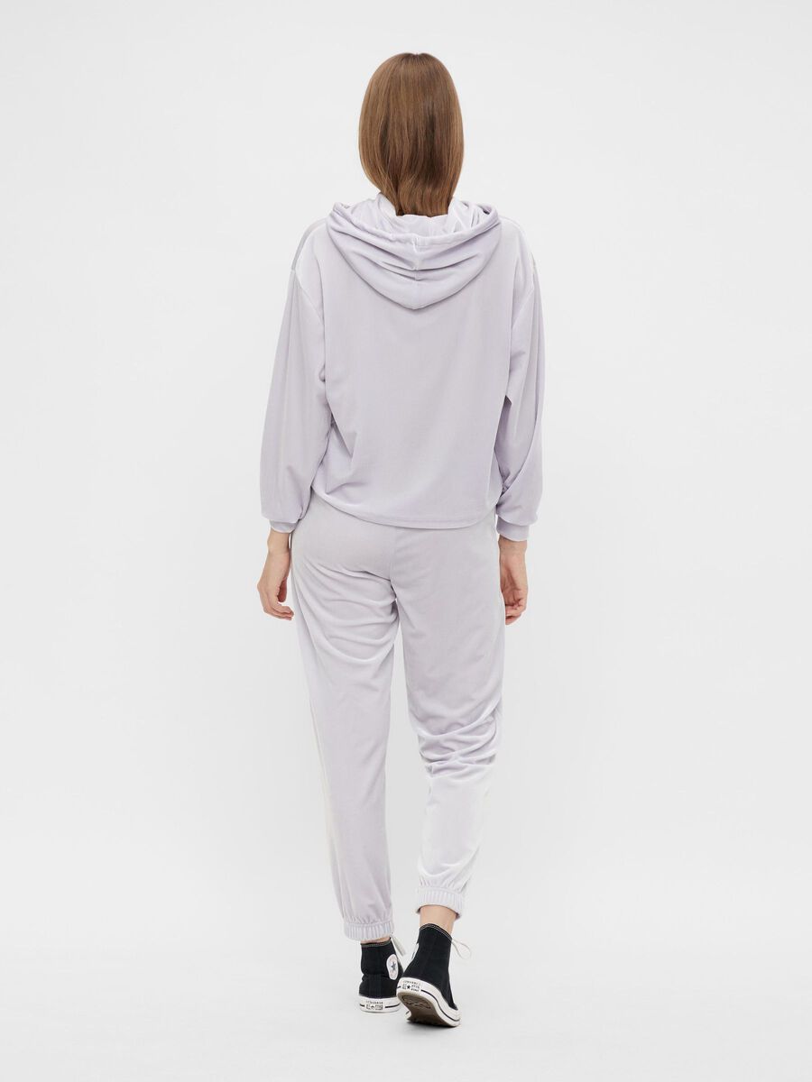 Pieces PCGIGI HOODIE, Purple Heather, highres - 17117379_PurpleHeather_004.jpg