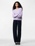 Product image thumbnail - PCIDA KNITTED PULLOVER, Pastel Lilac | 3