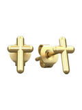Pieces JEAN 22 CARAT GOLD PLATING EARSTUDS, Gold Colour, highres - 17061858_GoldColour_001.jpg