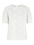 Pieces CROPPED PUFF SLEEVED BLOUSE, Cloud Dancer, highres - 17103538_CloudDancer_001.jpg