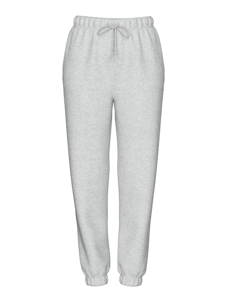 Pieces PCCHILLI SWEATPANTS, Light Grey Melange, highres - 17113436_LightGreyMelange_001.jpg