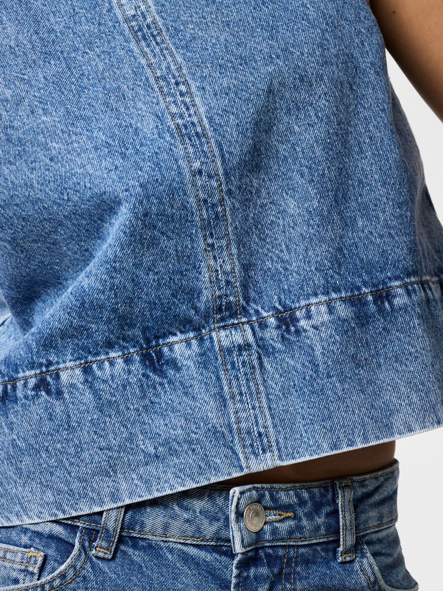Carousel image - PCSKY TOPP, Medium Blue Denim | 7