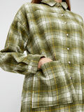 Pieces CHECKED SHIRT, Deep Lichen Green, highres - 17110661_DeepLichenGreen_820533_006.jpg