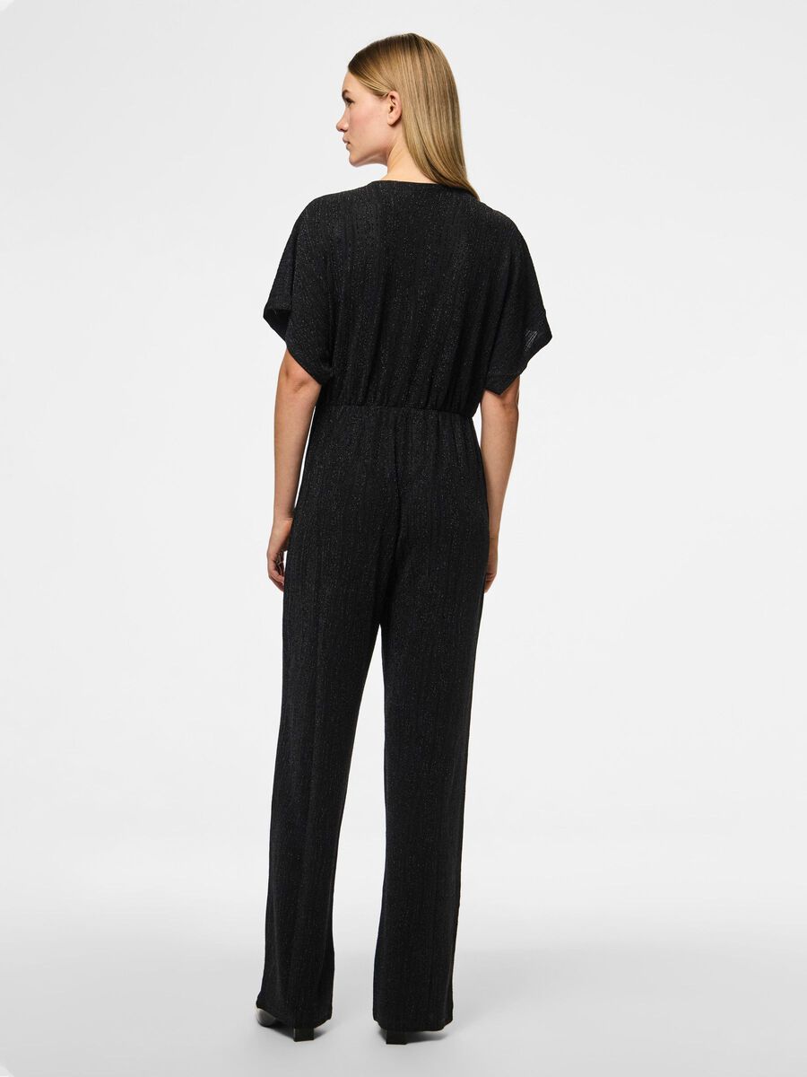 Pieces PCRENATA GLITTER JUMPSUIT, Black, highres - 17152883_Black_004.jpg