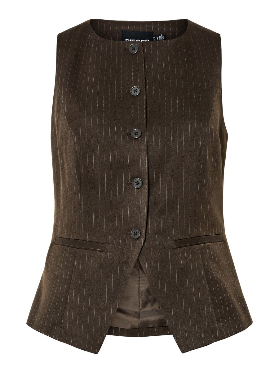 Pieces PCFALKA PINSTRIPED VEST, Delicioso, highres - 17161113_Delicioso_1221115_001.jpg