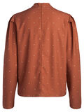 Pieces GESTIPPELDE LONGSLEEVE BLOUSE, Ginger Bread, highres - 17089286_GingerBread_002.jpg