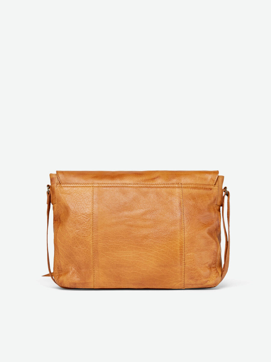Pieces LEDER- UMHÄNGETASCHE, Cognac, highres - 17084042_Cognac_002.jpg