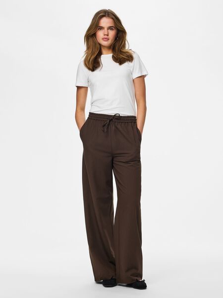 Pieces PCBOSELLA - TH PANTALON &Agrave; JAMBE AMPLE, Hot Fudge, highres - 17165713_HotFudge_005.jpg