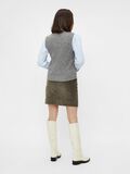 Pieces KNITTED SWEATER VEST, Medium Grey Melange, highres - 17116811_MediumGreyMelange_004.jpg