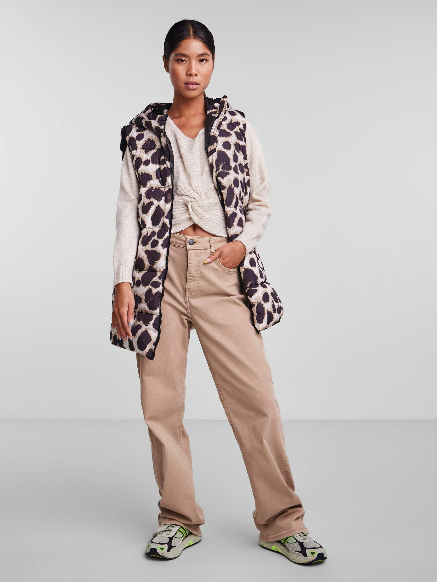 Gilet clearance leopard zara