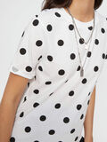 Pieces GLANSIG PRICKIG BLUS, Bright White, highres - 17096049_BrightWhite_744360_006.jpg