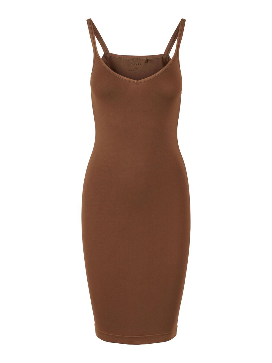 Carousel image - PCBALLROOM UNDERKJOLE STROP KJOLE, Toffee | 1