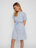 Pieces STRIPED COTTON SHIRT DRESS, Kentucky Blue, highres - 17105152_KentuckyBlue_772817_003.jpg