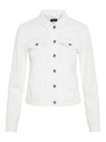 Pieces BAUMWOLLMISCHFASER JACKE, Bright White, highres - 17096990_BrightWhite_001.jpg