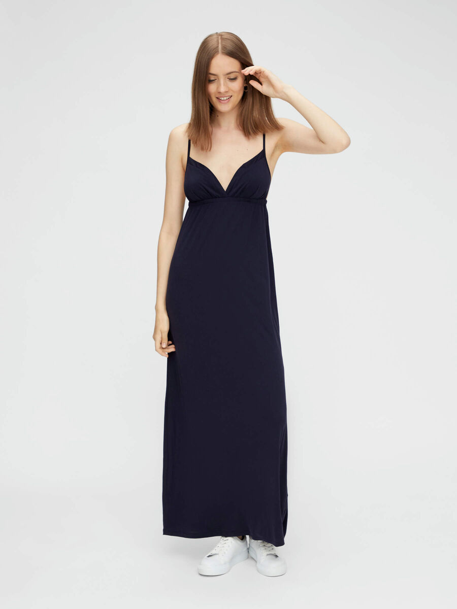 Pieces PCNURINE MAXI DRESS, Night Sky, highres - 17102003_NightSky_003.jpg