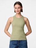 Pieces PCRUKA RIBBED TANK TOP, Tea, highres - 17133673_Tea_003.jpg