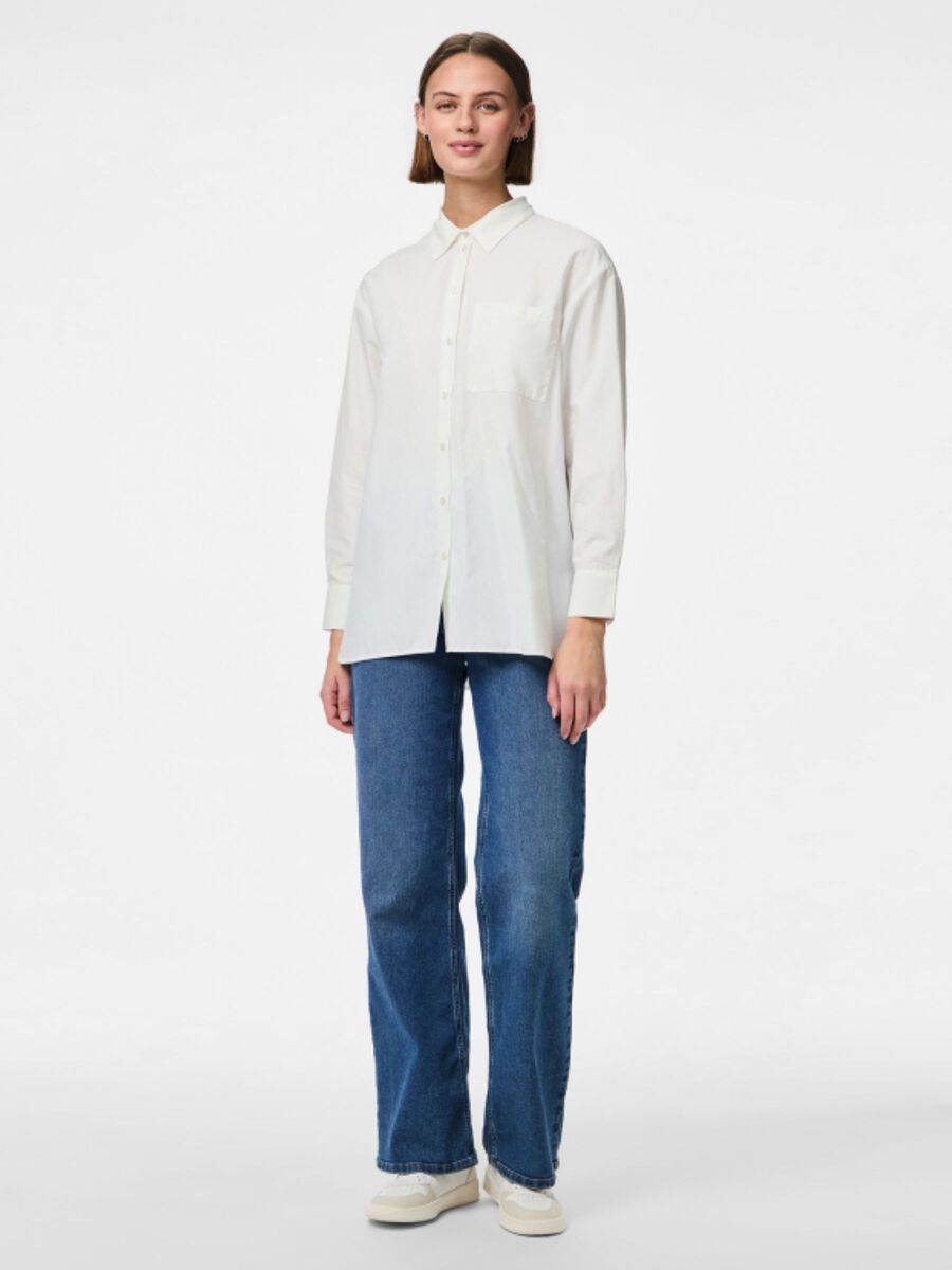 Carousel image - PCMELIA CHEMISE, Bright White | 3