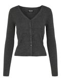 Pieces PCFRENCH STRICKJACKE, Dark Grey Melange, highres - 17115874_DarkGreyMelange_001.jpg