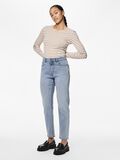 Pieces PCBELLA HW AVSMALNEDE JEANS, Light Blue Denim, highres - 17147971_LightBlueDenim_005.jpg