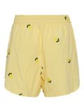 Product image thumbnail - PCSELENA SHORTS, Pale Banana | 8