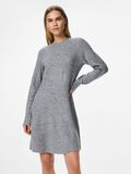 Product image thumbnail - PCRYDIA A-SHAPE KNITTED DRESS, Medium Grey Melange | 1