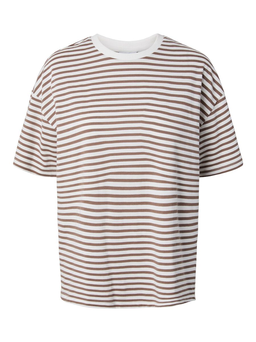 Product carousel image - PCSADIE 2/4 T-SHIRT, Cloud Dancer | 2