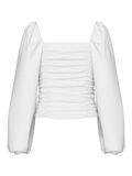 Pieces PCMALYSIA TOP MED LANGE ÆRMER, Cloud Dancer, highres - 17131718_CloudDancer_002.jpg
