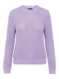 Pieces PCPETULA KNITTED PULLOVER, Orchid Bloom, highres - 17110766_OrchidBloom_825159_001.jpg