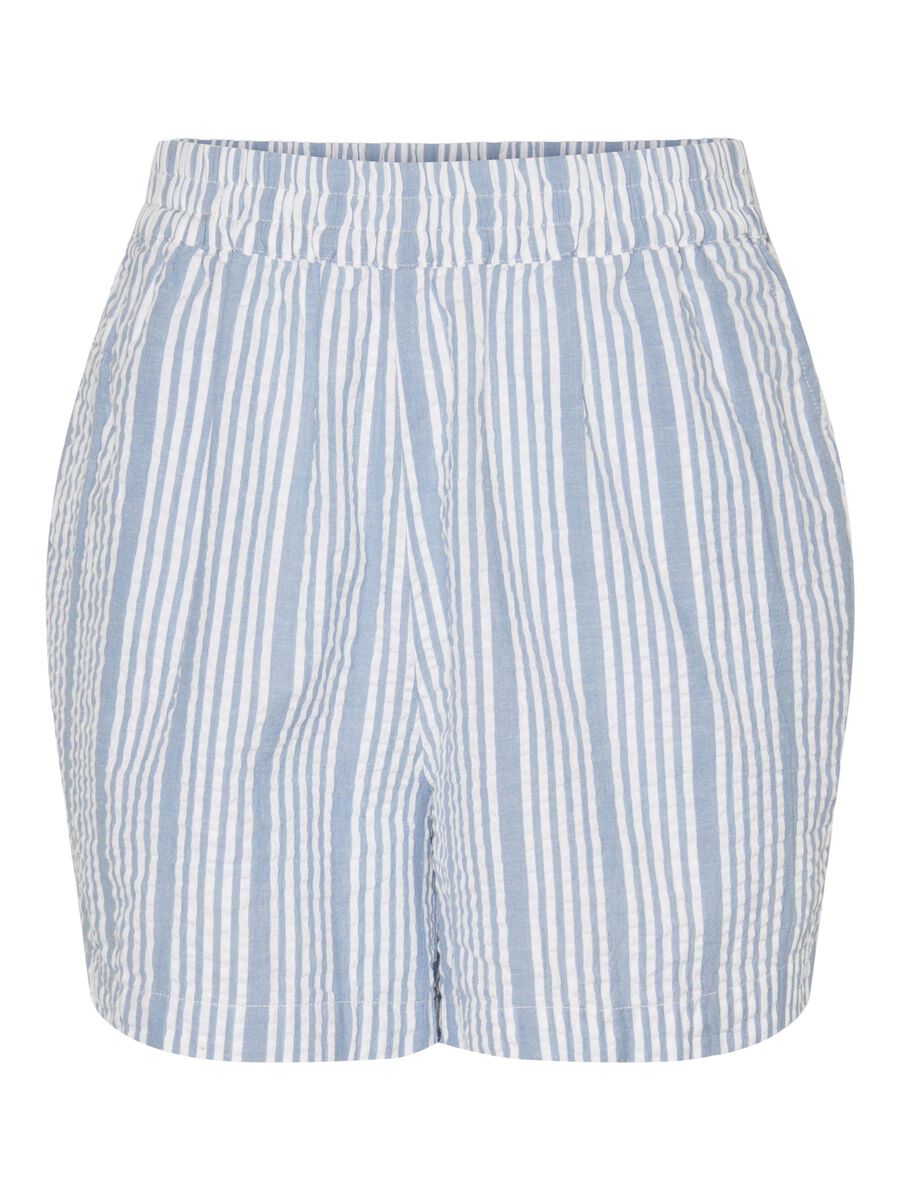 Pieces PCTESSA SEERSUCKER SHORTS, Blue Heaven, highres - 17152069_BlueHeaven_1137406_001.jpg