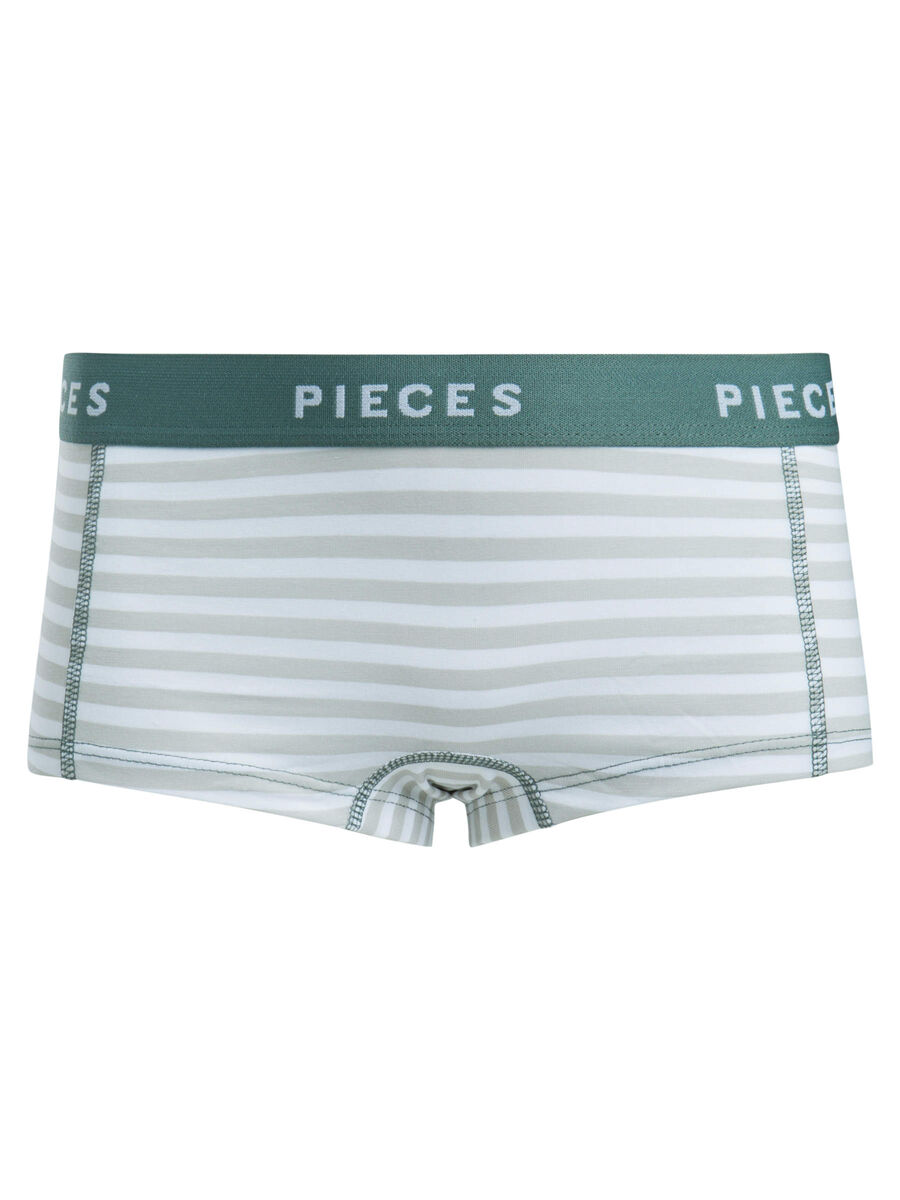 Pieces LOGO LADY BOXER, Bright White, highres - 17080369_BrightWhite_005.jpg