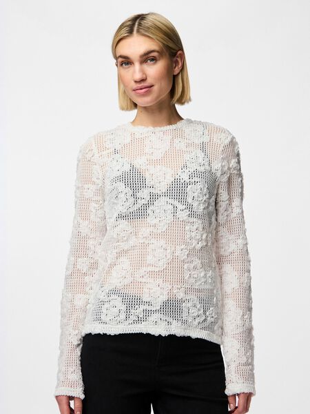 Pieces PCNURI LONG SLEEVED TOP, Cloud Dancer, highres - 17149717_CloudDancer_003.jpg