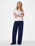 Product image thumbnail - PCSELMA LW WIDE FIT JEANS, Dark Blue Denim | 1