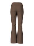 Product image thumbnail - PCGEORGINA MW FLARED LEGGINGS, Hot Fudge | 8