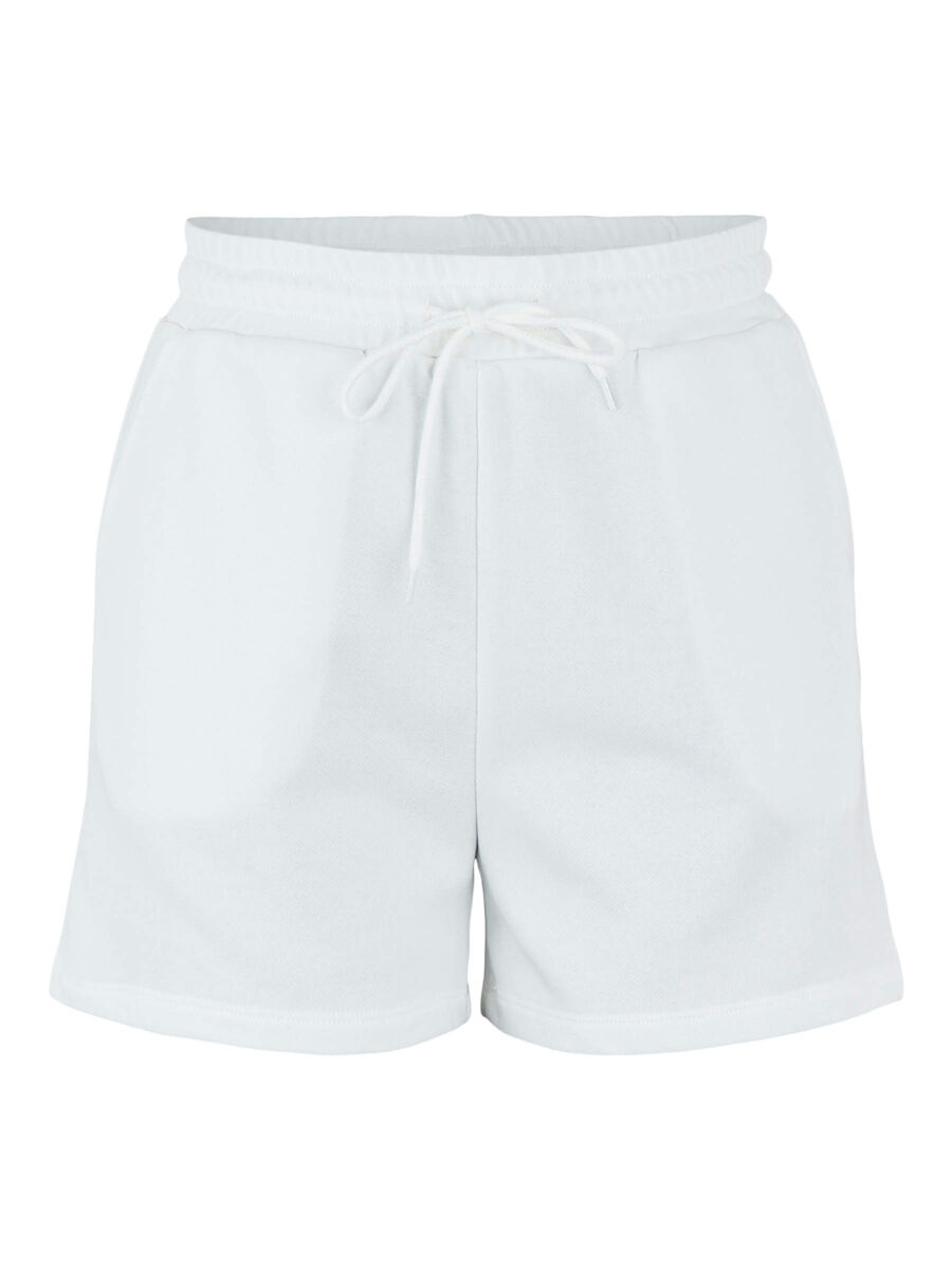 Pieces LÅNG SHORTS, Bright White, highres - 17121352_BrightWhite_001.jpg