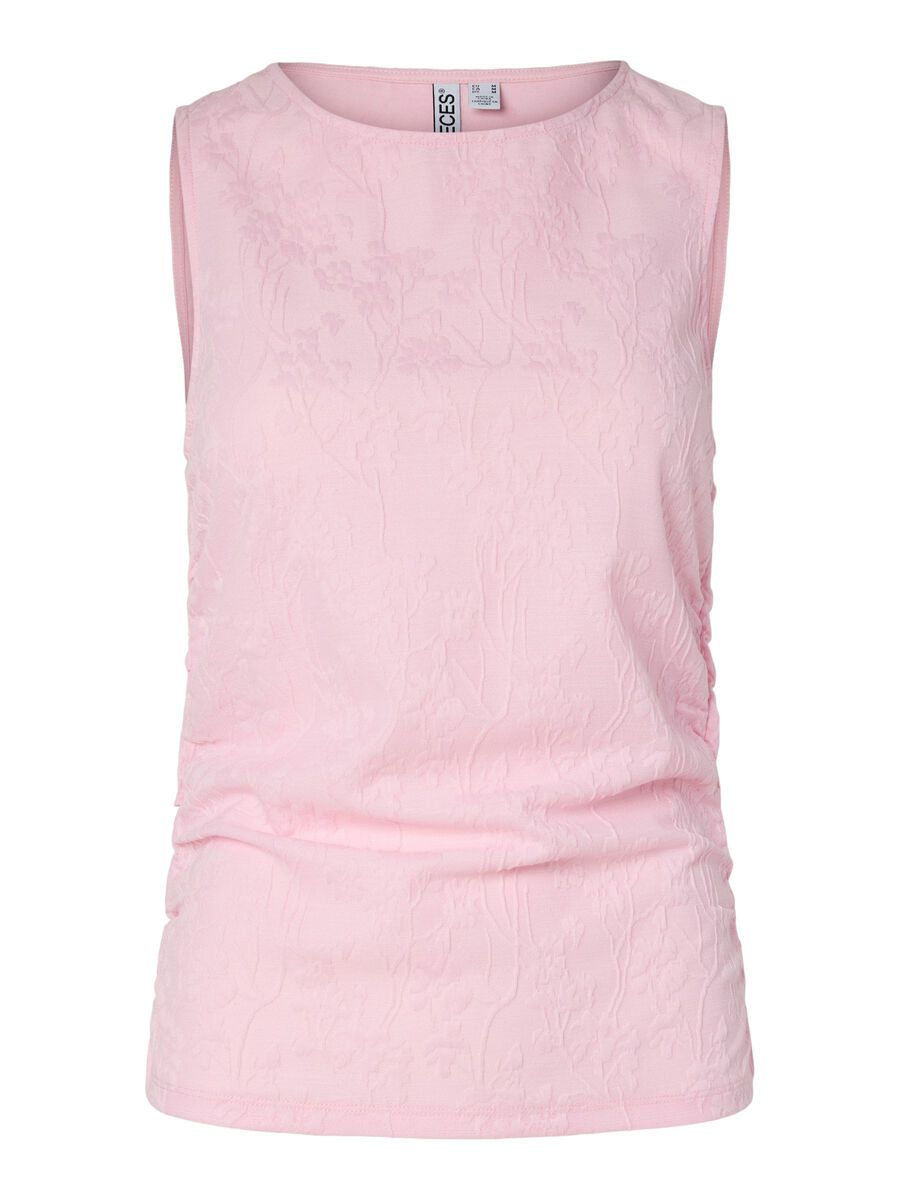 Carousel image - PCALLO  SLEEVELESS TOP, Roseate Spoonbill | 5