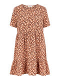 Pieces VESTIDO SMOCK, Copper Brown, highres - 17104719_CopperBrown_772457_001.jpg