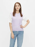 Pieces TOP A MAGLIA, Lavender, highres - 17117745_Lavender_890029_003.jpg