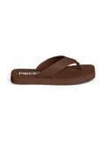 Product image thumbnail - PCSUMMER HIGH FLIP FLOPS, Downtown Brown | 1