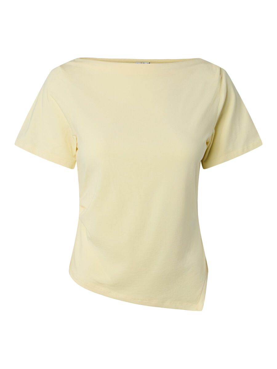 Carousel image 1 PCSIRENE DRAPY T-SHIRT, French Vanilla
