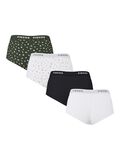 Pieces PCLOGO 4-PACK BOXER SHORTS, Forest Night, highres - 17156241_ForestNight_1223835_002.jpg