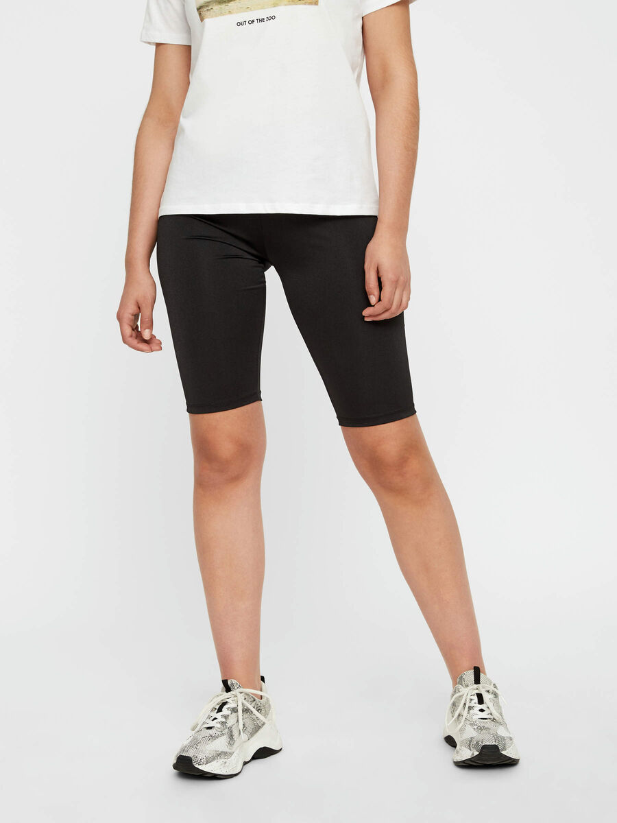 Pieces HIGH WAIST CYKELSHORTS, Black, highres - 17097827_Black_003.jpg