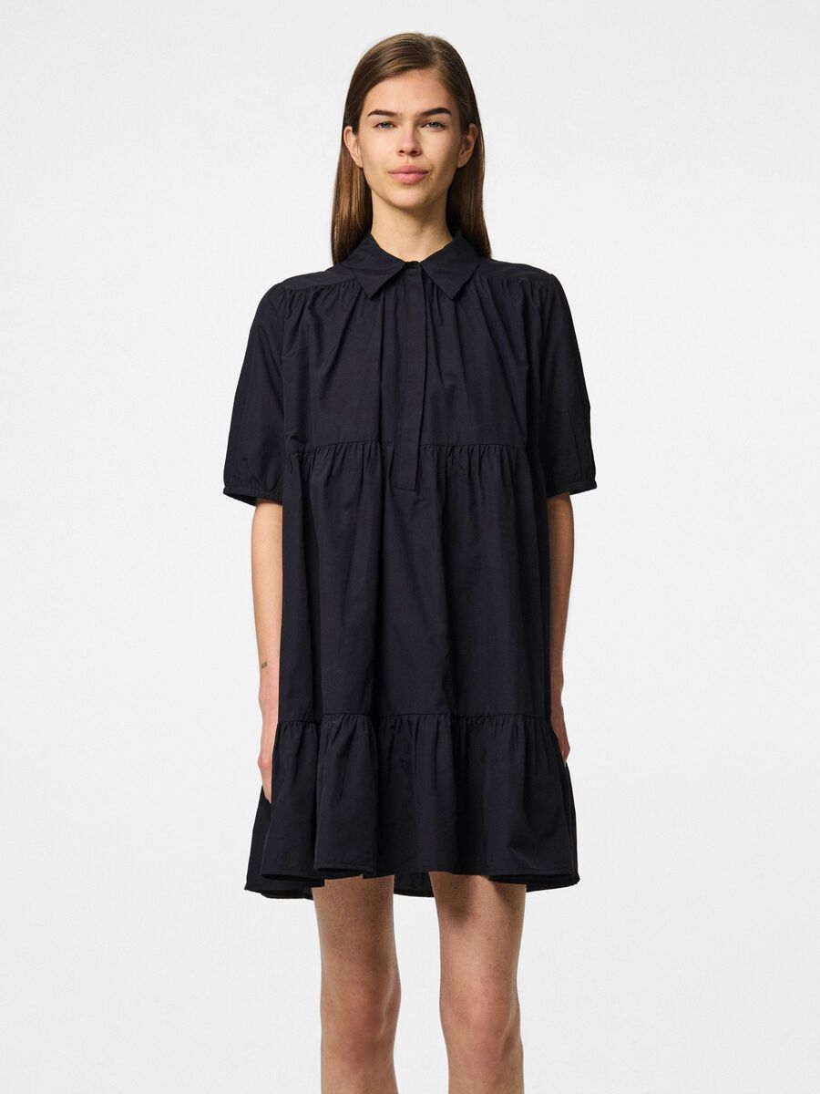 Pieces PCFRIDA SHORT DRESS, Black, highres - 17161874_Black_003.jpg