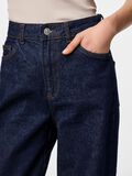 Pieces PCSELMA HW WIDE FIT JEANS, Dark Blue Denim, highres - 17151209_DarkBlueDenim_006.jpg