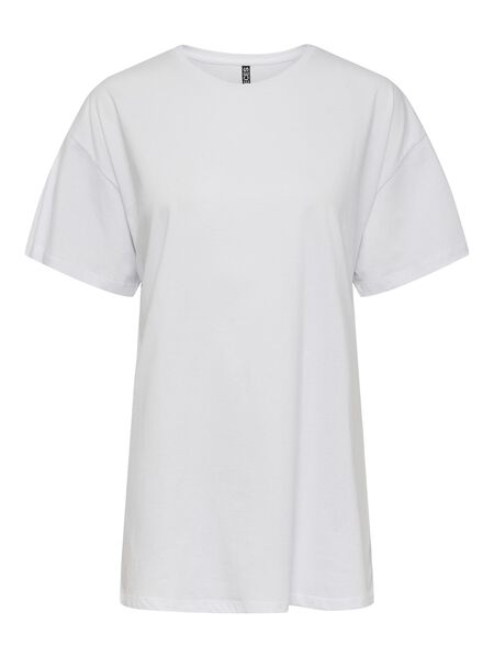 Pieces PCRINA T-SHIRT, Bright White, highres - 17124532_BrightWhite_001.jpg