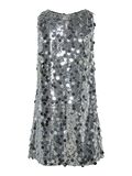 Product image thumbnail - PCMALOU MINI DRESS, Silver Colour | 9